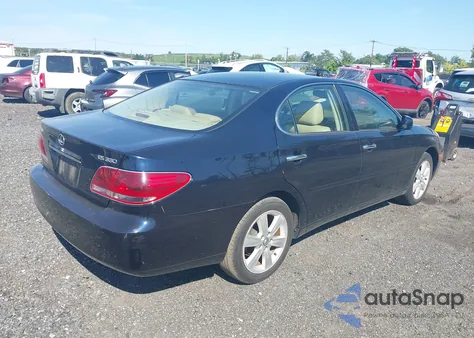 2006 Lexus Es 330 from USA, damaged, VIN JTHBA30GX65162264